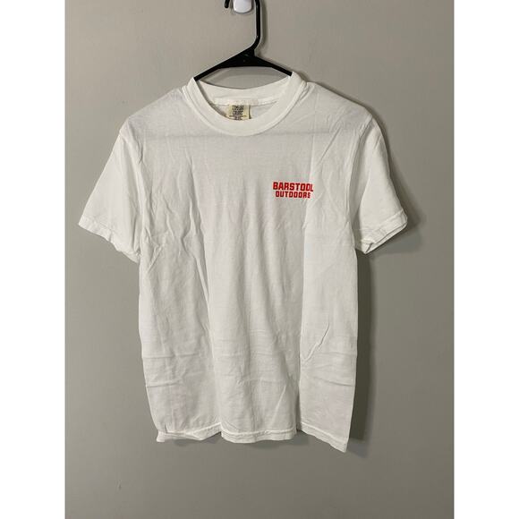 New Barstool Sports Outdoor Fishing Men's Graphic T-Shirt Size Large - Picture 2 of 2